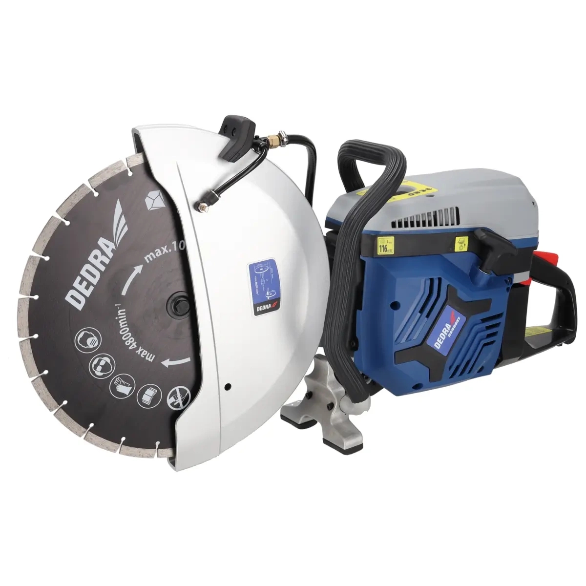Motorová píla na betón a oceľ 4,8kW, 400/25,4mm