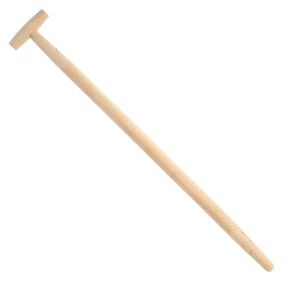 Drevená „T“ násada na rýľ, dĺžka 90cm, priemer 36mm