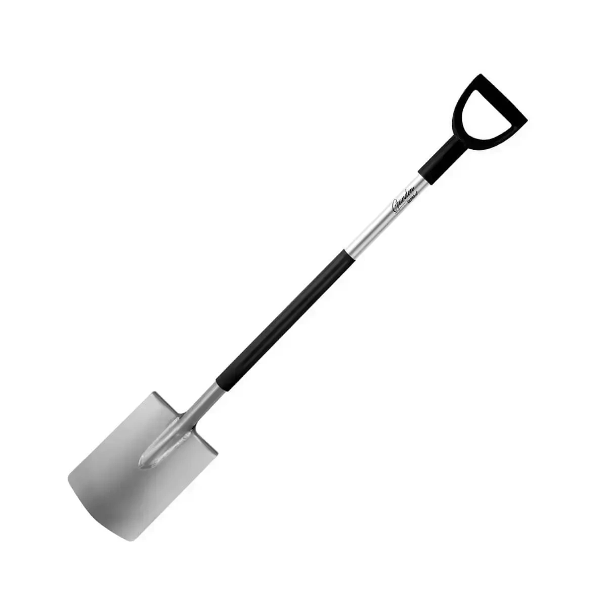 Rovný rýľ s kovovou násadou,plastová rúčka typu D 122cm