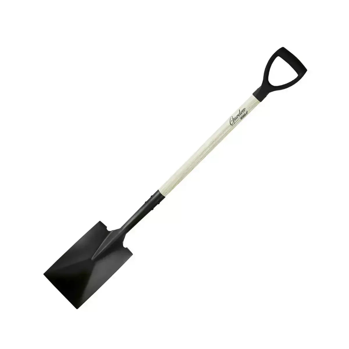 Rovný rýľ s drevenou násadou, plastová D rukoväť, 120 cm