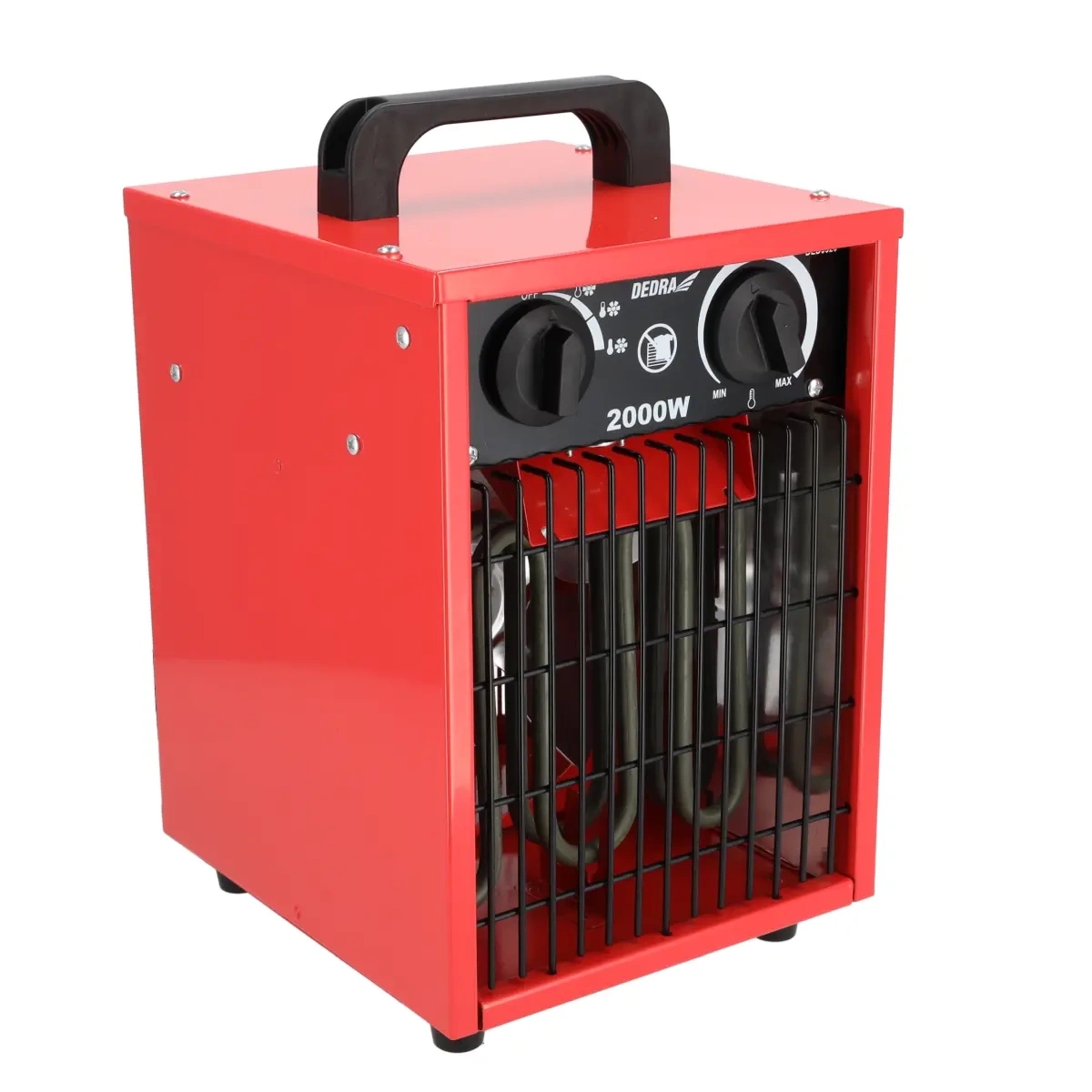 Ohrievač elektricky vzduchu 650/1300/2000W, termostat